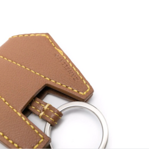 Leather keyring
