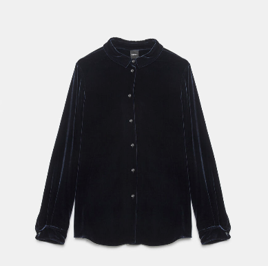 Velvet shirt